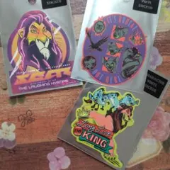 ライオンキング スカー ステッカー ディズニー ハイエナ