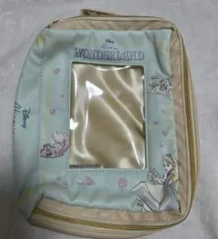 book風　不思議の国のアリス　クリアポーチ