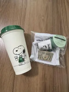 2点セット！スターバックス　PEANUTSコラボ　タンブラー　ミニカップギフト