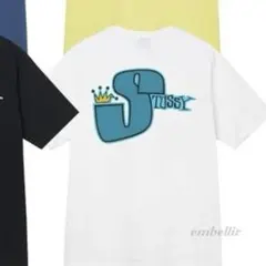 STUSSY Phat S Tee ホワイト XLサイズ　80S