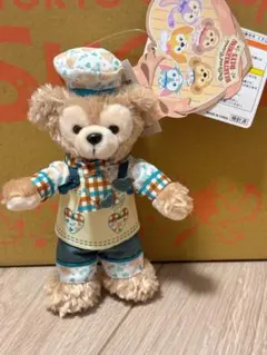 ディズニーシー/ダッフィー/ハートウォーミング/ぬいぐるみバッジ/ぬいば