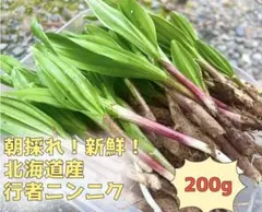 行者ニンニク 200g 北海道産 新鮮 - メルカリ