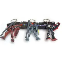 ガンダムシリーズ☆ハイクオリティ キーホルダー オールガンダム part2 3個