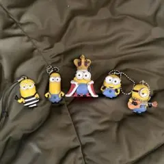 ミニオン キーホルダー 5点セット（キングボブ含む）