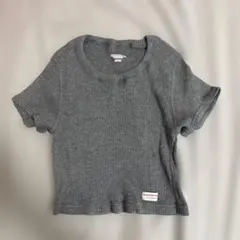 alexanderwang bodywear リブコットンTシャツ グレー Mのサムネイル