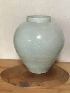 中国古陶磁美術宋時代　唐物古玩　青白磁器　草花紋宋白磁大壺 960年~1279年 中国古陶磁美術宋時代 唐物古玩 青白磁器 草花紋宋白磁大壺 960年~1279