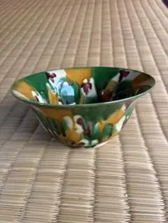 骨董】赤絵 鉢 銘あり「聾米造」 木米風 - メルカリ