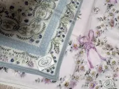 LAURA ASHLEY ハンカチ 2枚セット 花柄Aのサムネイル