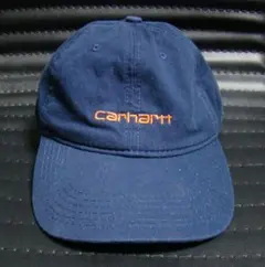良品♬　人気！　Carhartt 　カーハート　ネイビー　ベースボールキャップ