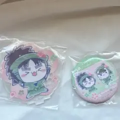 忍たま乱太郎 桜もちぴこ 缶バッジ アクリルスタンド 七松小平太 中在家長次