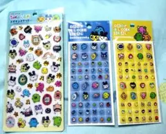 たまごっち タイルみたいなシール エポキシステッカー シール 3枚セット 正規品