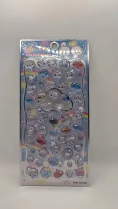 ぷくぷくあわわちゃん 　プチドロップ ステッカー