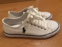 POLO RALPH LAUREN スニーカー ホワイト　24センチのサムネイル