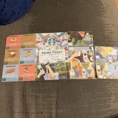 Starbucks 福袋　フード、ドリンクチケット 計11枚セット