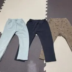 【ユニクロ】ベビー服 ボトムス 3点セット 90センチ