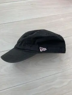 New Era ブラック ワークキャップ 7 1/4