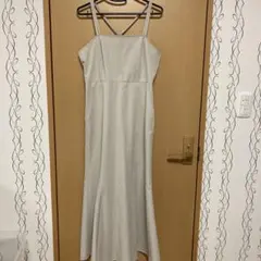 ナイスクラップ　ベージュ　キャミワンピース Free