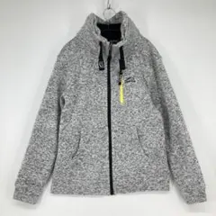 Find-Out グレー フルジップジャケット Lサイズ