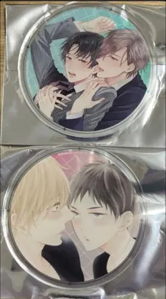 moment＆アメイロ グラッテ 暮田マキネ&白松はアクリルコースター