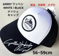 新品 GERRY ジェリー メッシュキャップ 白黒 ワッペン 56〜59cmのサムネイル