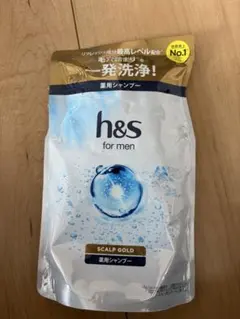 h&s for men スカルプゴールド 薬用シャンプー 6個セット
