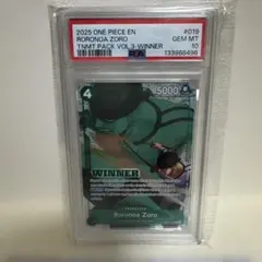 PSA10】ゾロ EB02-019 英語版 プロモ 2025 WINNER - メルカリ