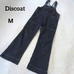 Discoat デニムサロペット ワイドパンツ オーバーオール Mのサムネイル