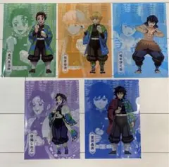 鬼滅の刃　キャラクターグッズ クリアファイルとアクリルキーホルダーセット