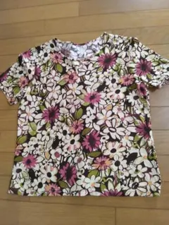 花柄 半袖Tシャツのサムネイル