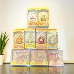 シルバニアファミリー 赤ちゃんトリオ＆ぬいぐるみキーチェーン 9点セット