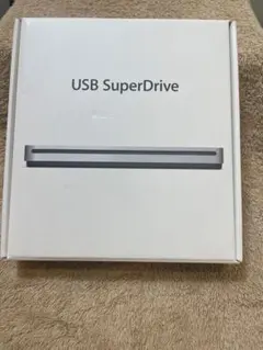 【Apple純正】USB SuperDrive美品｜箱付き｜動作確認 Mac対応