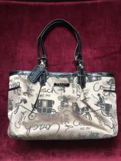 【美品】COACH コーチ トートバッグ
