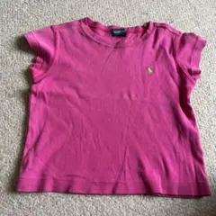 く*ら様 Ralph Lauren ピンク Tシャツ 100サイズ