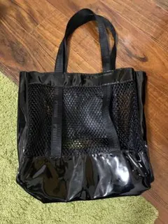 新古美品‼️PUMA黒 メッシュ トートバッグ