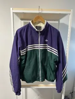 80s old adida 万国旗タグ　オリジナルス　ナイロンジャケット