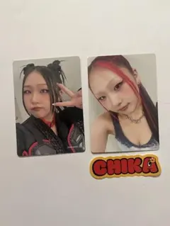 【バラ売り可】HANA トレカ　CHIKA チカ　2枚セット