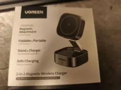 UGREEN 2-in-1 マグネットワイヤレス充電器　Magsaf 充電