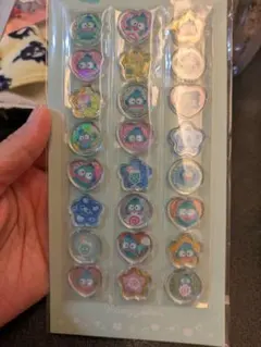 ハンギョドン　おはじき風シール 24枚入り