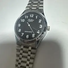 falcon Quartz ブラックダイヤル 時計