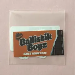 BALLISTIK BOYZ トラステ バレンタイン ガチャ ステッカーセット