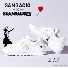 BALENCIAGA デストロイ加工 デニム ミュール スリッパ スニーカー