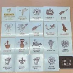 スターバックス　シール　コーヒシール 20枚セット