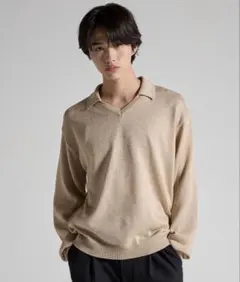 Parts Lab. Metallic Knit Polo Shirtのサムネイル