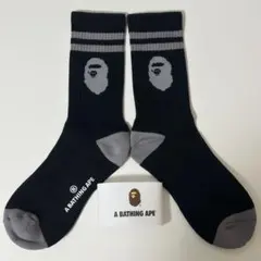 A BATHING APE アベイシングエイプ ボーダーソックス フリーサイズのサムネイル