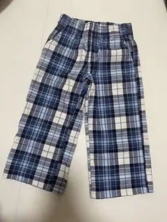 キッズチェック柄ボトムス H&M