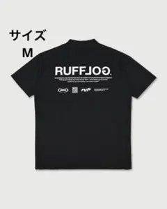 RUFFLOG MOCK NECK TEE ラフロッグ サイズXL ブラック - メルカリ
