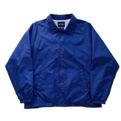 90's puritan ナイロンコーチジャケット ブルー M