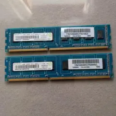 RAMAXELメモリ　4GB×2枚