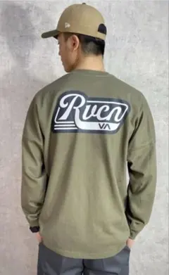 【ムラサキスポーツ別注】RVCAクルーネック ロングTシャツ　Lサイズ
