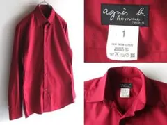 希少 90sビンテージ agnes b. homme ドレスシャツ 1